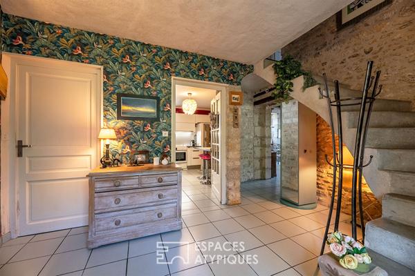 Maison familiale en pierre du XVIIIe proche du centre de Périgueux