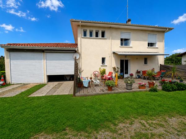 biganos maison a etage 133m² garage 47m² dependance 32 m² terrain 1500m²