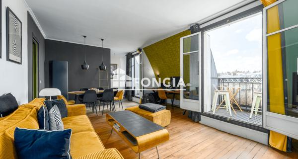 À vendre Appartement 3 pièces 75.55 m² - Paris 75016