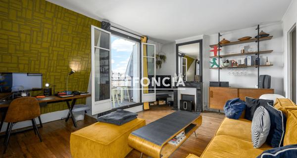 À vendre Appartement 3 pièces 75.55 m² - Paris 75016