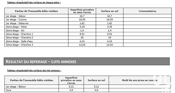 Appartement à vendre 4 pièces 71 m² Contes