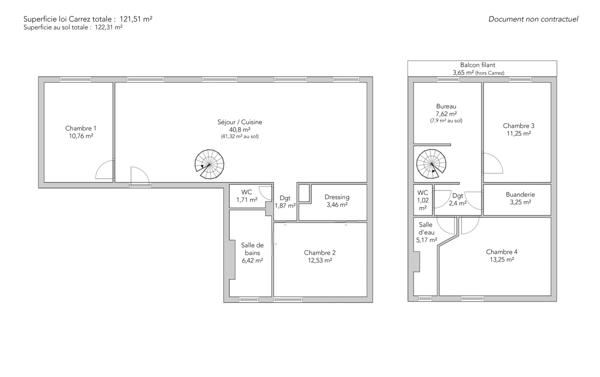 Appartement Paris 15 e - VAUGIRARD / VOLONTAIRES