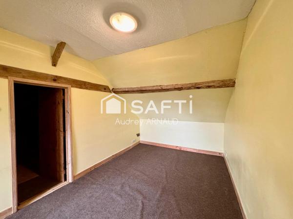 Maison avec charme, potentiel-esprit cocooning