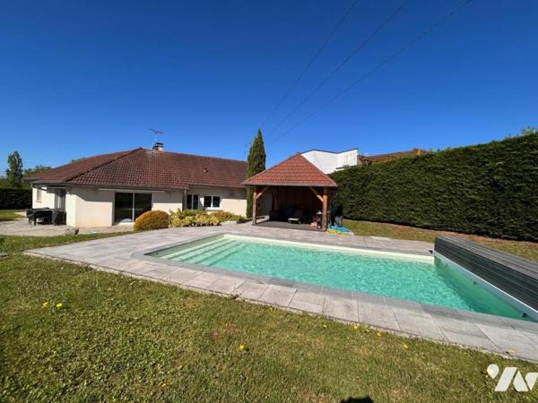 Villa de plain-pied avec piscine dans le quartier très recherché des Torcols