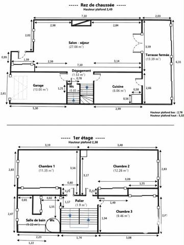 Maison à vendre 4 pièces 92 m² Cogolin