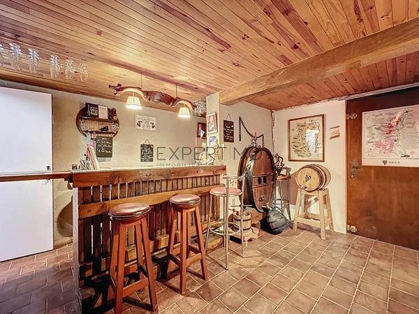 Juliénas (69840) Maison spacieuse avec vue panoramique et hangar, bureau et caveau de dégustation à Juliénas - Idéale artisan,