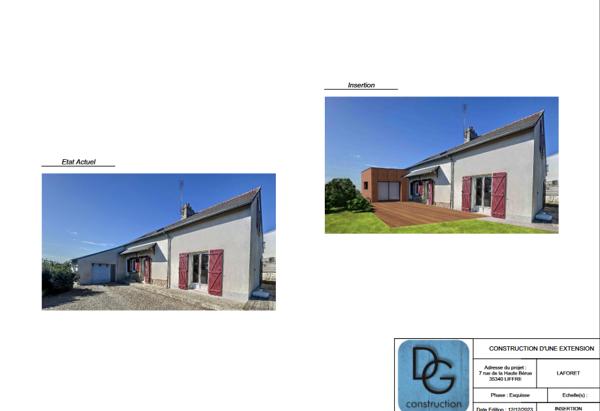 Achat maison Liffré - 6 pièce(s) - 106 m² - 293 440 €