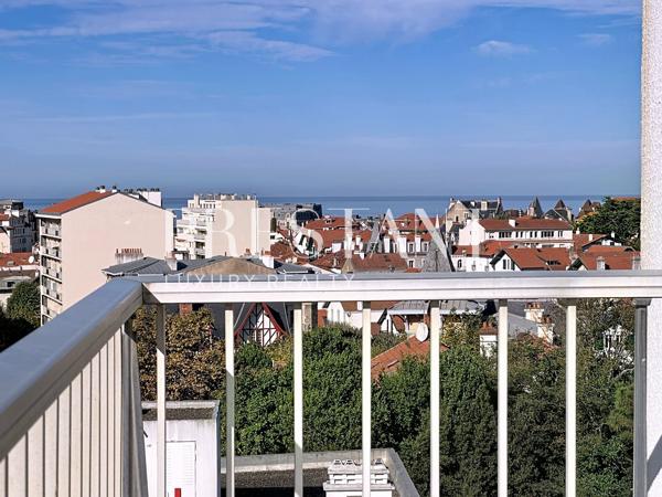 Appartement en Nue-Propriété – Biarritz Saint-Charles, terrasses et vue océan, parking et ascenseur, BIARRITZ