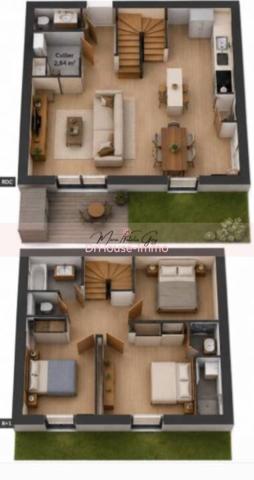 Maison à vendre 4 pièces de 78 m²