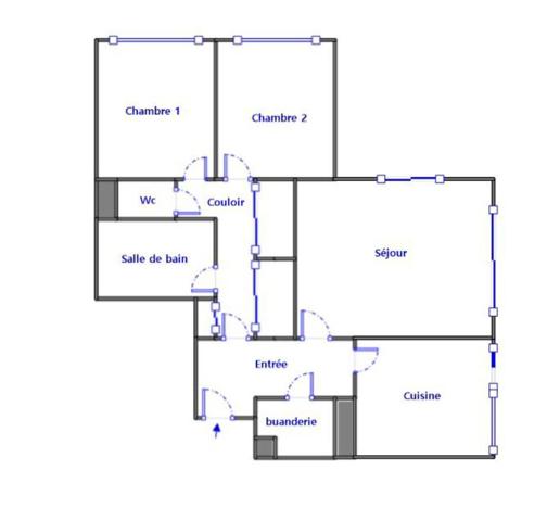 Appartement Franconville 3 pièces - 69m²  - Balcon - Cave et BOX - Proche centre ville, écoles et axes autoroutiers