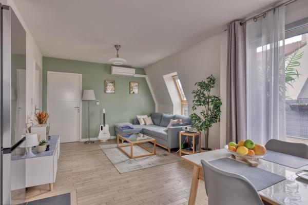 4 pièces avec terrasse de 22m² quartier des fleurs