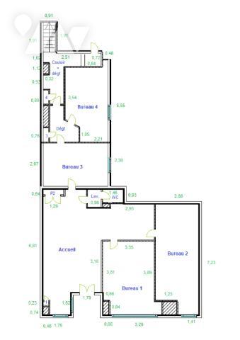 Ensemble Immobilier commercial + habitation au centre ville JOIGNY