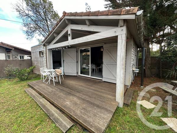 Maison à vendre  3 pièces - 34,20 m2 MIMIZAN - 40