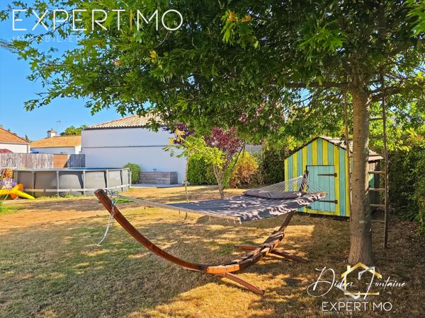 Bourgneuf-en-Retz (44580) Maison familiale 130 m² - 4 chambres de plain-pied avec terrain arboré – Bourgneuf-en-Retz