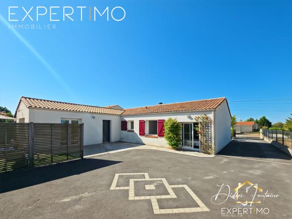 Bourgneuf-en-Retz (44580) Maison familiale 130 m² - 4 chambres de plain-pied avec terrain arboré – Bourgneuf-en-Retz