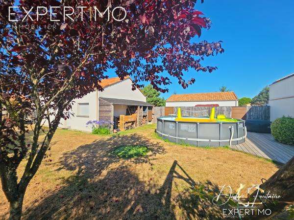 Bourgneuf-en-Retz (44580) Maison familiale 130 m² - 4 chambres de plain-pied avec terrain arboré – Bourgneuf-en-Retz