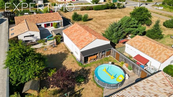 Bourgneuf-en-Retz (44580) Maison familiale 130 m² - 4 chambres de plain-pied avec terrain arboré – Bourgneuf-en-Retz