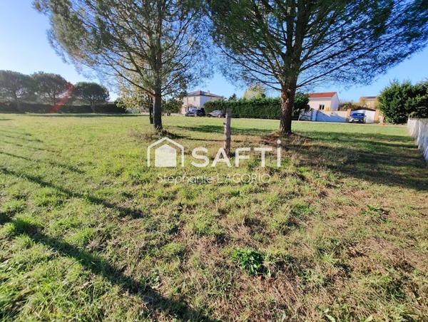 Rare : Terrain à bâtir de 928 m² en fond d’impasse