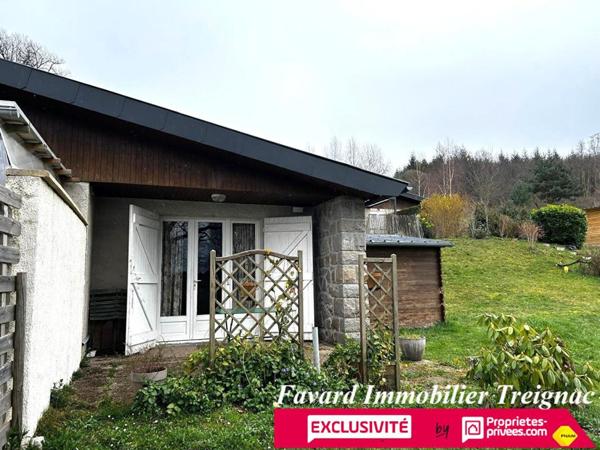 Maison plain pied  T2 Treignac(19260)