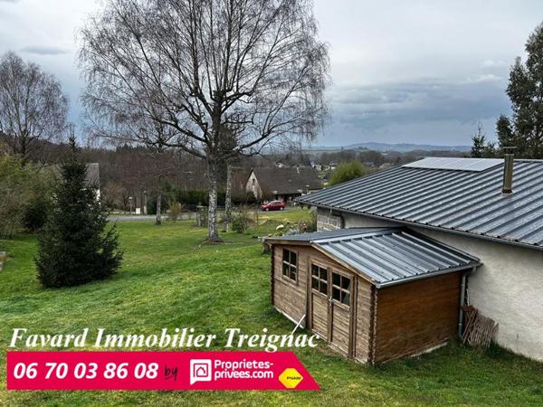 Maison plain pied  T2 Treignac(19260)