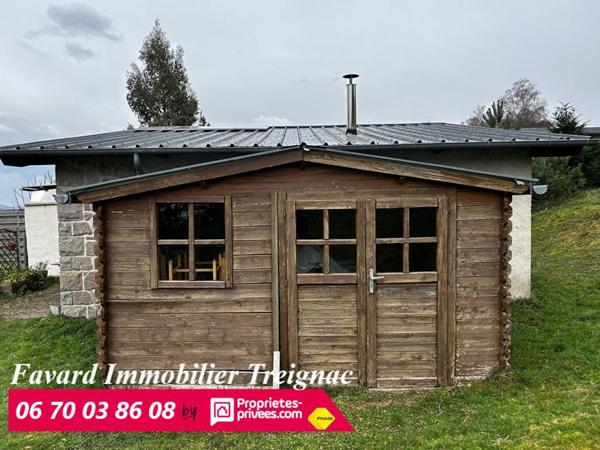 Maison plain pied  T2 Treignac(19260)