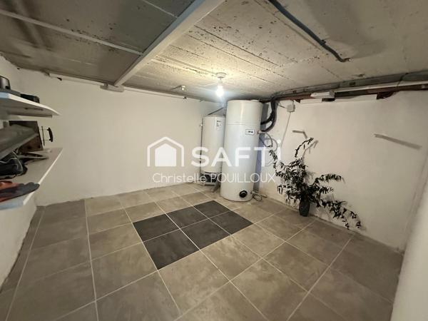 Maison rénovée, 3 chambres, bureau, jardin, sous-sol