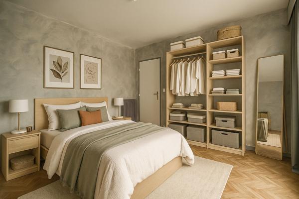 LES PENNES MIRABEAU - EXCLUSIVITÉ - Appartement spacieux de 4 pièces avec un balcon et une cave en sous sol