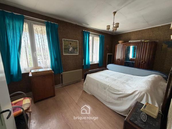 Maison bâtir 3 chambres avec jardin