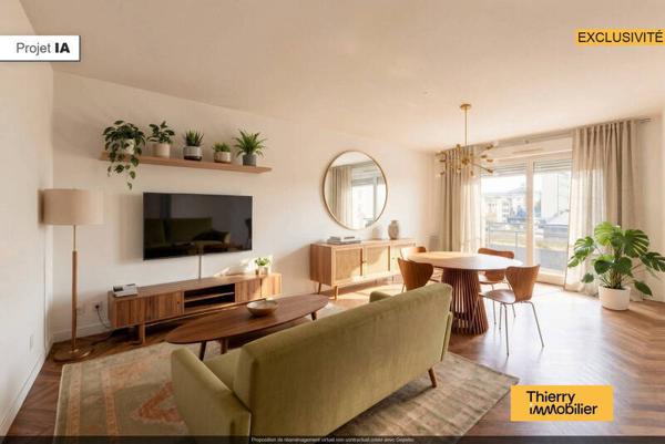 Appartement 3 pièces - 44100 Nantes -  Canclaux - Mellinet