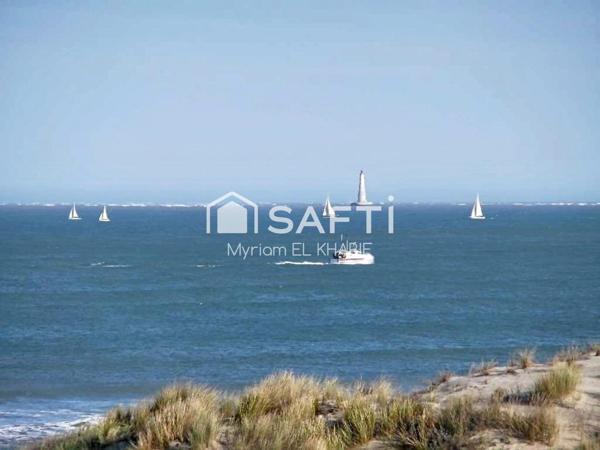 Rare Soulac – Vue mer 270°, dernier étage