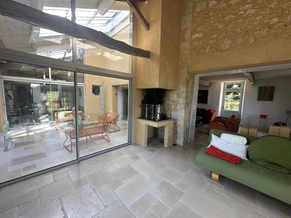 Dpt Gers (32), à vendre MONTREAL maison gasconne de 222m2 avec gîte et piscine - 1,5 hectare