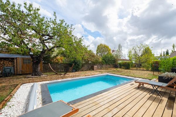 DIJON (21) - MALADIERE - Maison 4 chambres - Jardin & piscine