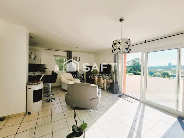 Duplex refait à neuf - 2 chambres, balcon, dernier étage, garage fermé