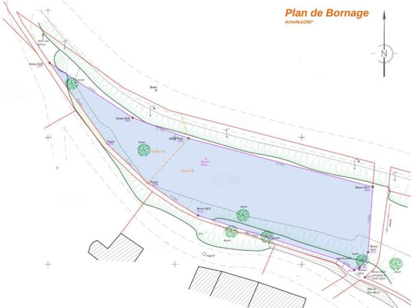 Terrain constructible borné à mi-chemin Risoul-Guillestre