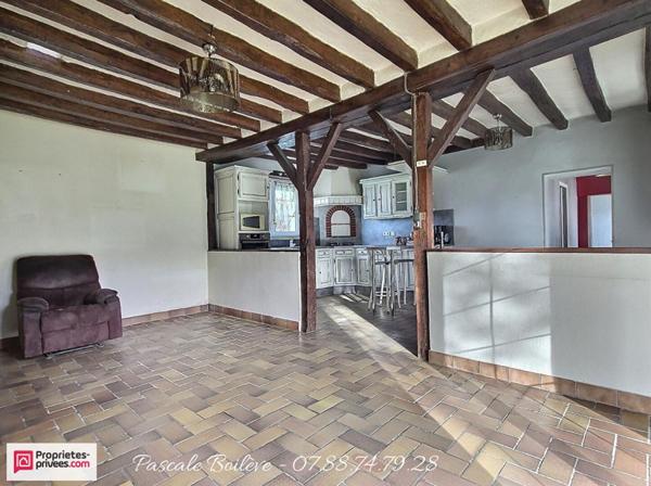 Charmante longère - 7 200 m² de terrain - VERNANTES (49390)