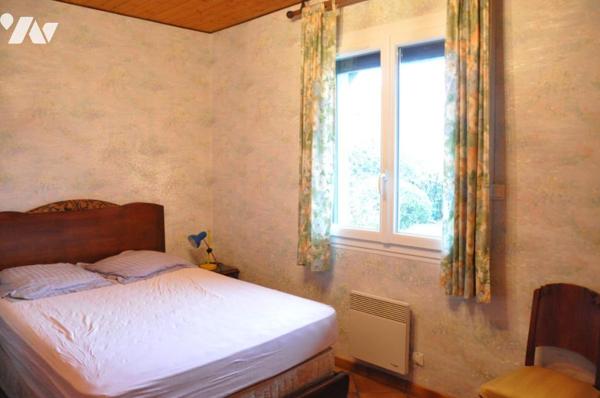 IBOS, maison de plain pied T5, trois chambres, 88 m2,  combles aménageables de 65 m2, jardin. 