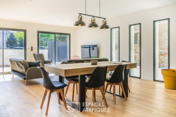 Maison de ville rénovée avec cour, à deux pas du centre d’ALBI