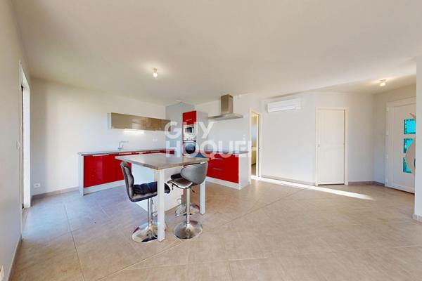 Maison contemporaine de plain-pied 129 m² avec jardin