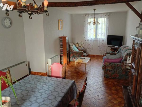 CORDEMAIS - maison de plain-pied de 109,32m², 5 CH, garage, terrain de 2.470m²