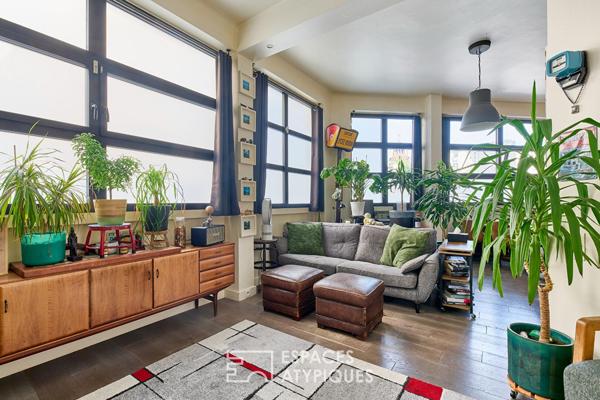 Loft lumineux proche des Buttes Chaumont