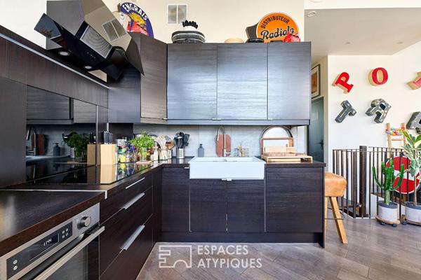 Loft lumineux proche des Buttes Chaumont