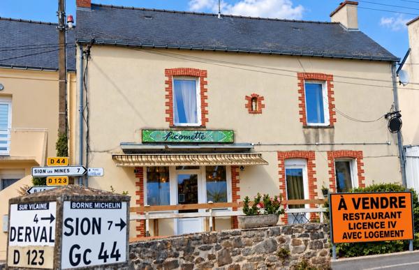 Fonds de commerce -Restaurant licence IV avec logement
