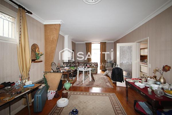 Maison de 200m² sur grand sous-sol de 200m², dépendance, terrasse et jardin