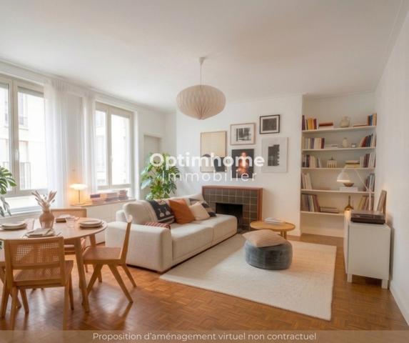 VENTE APPARTEMENT T3 | NANTES HYPERCENTRE | QUARTIER BOUFFAY | GARAGE + 2 CAVES & BALCON