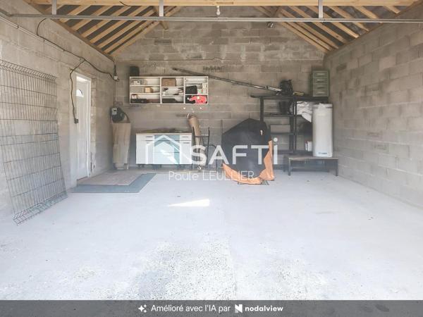 GARAGE NEUF + HANGAR – UN VOLUME RARE !