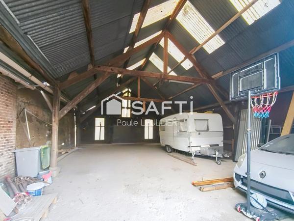 GARAGE NEUF + HANGAR – UN VOLUME RARE !