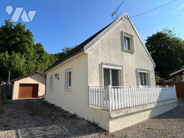 Maison à vendre à BAR SUR SEINE (10110), AUBE. Au calme, pavillon de 90 m² habitables en bon ét...