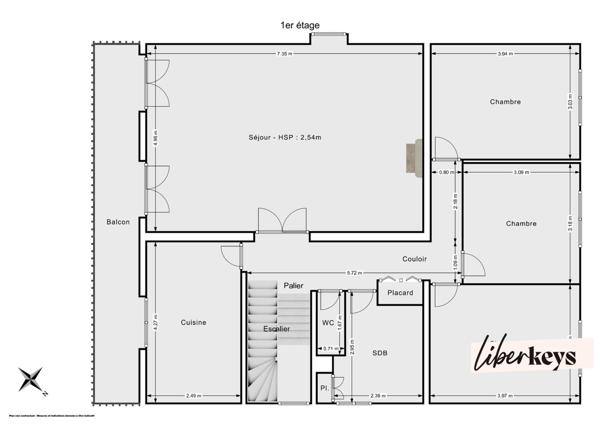 Maison familiale - 197 m² sur 823 m² de terrain – 7 chambres – Villepinte - Quartier pavillonnaire recherché