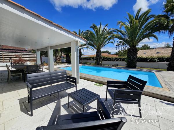ONDRES – Villa familiale de style basco-landais avec piscine