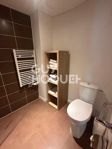 Investissement locatif sécurisé T2 de 50m2 meublé avec terrasse et services 4 étoiles